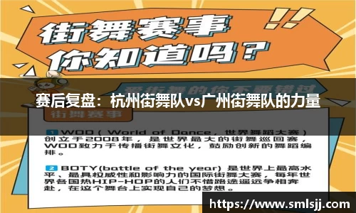 赛后复盘：杭州街舞队vs广州街舞队的力量